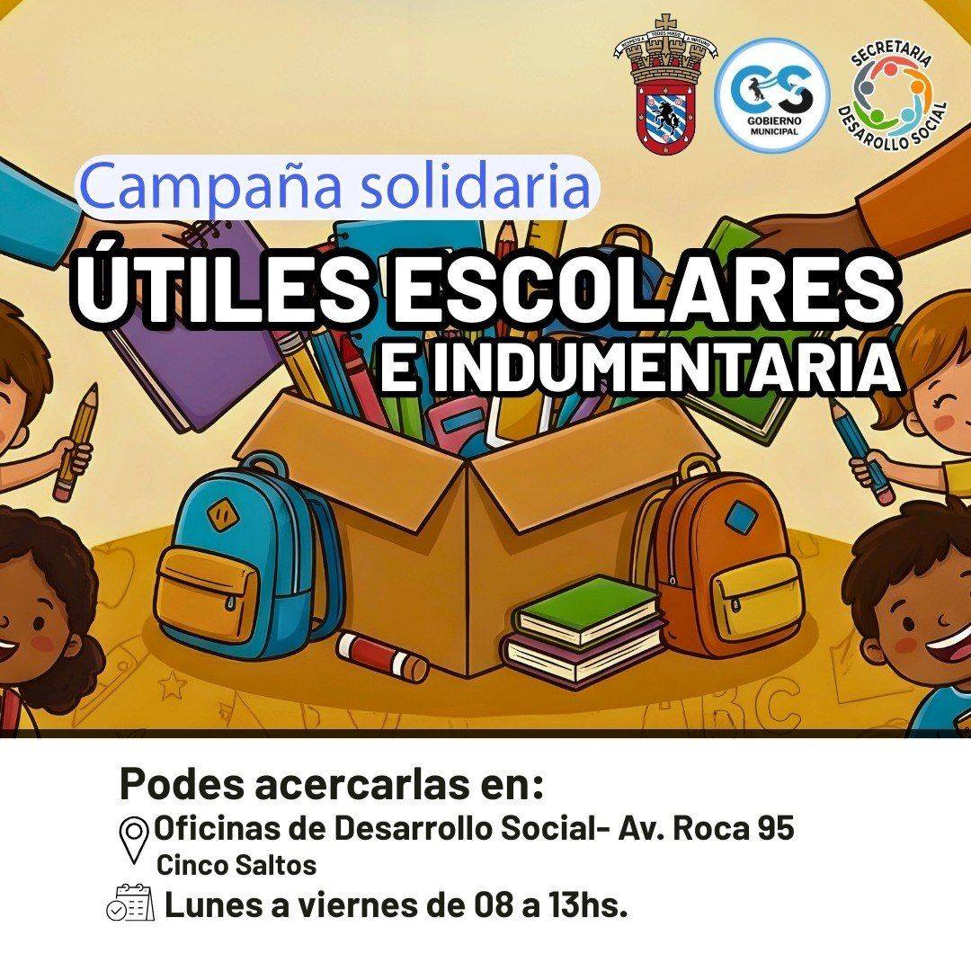 🎒 CAMPAÑA SOLIDARIA