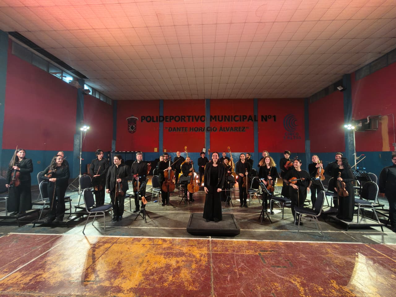 Brillante presentación de la Orquesta Filarmónica de Río Negro en Cinco Saltos