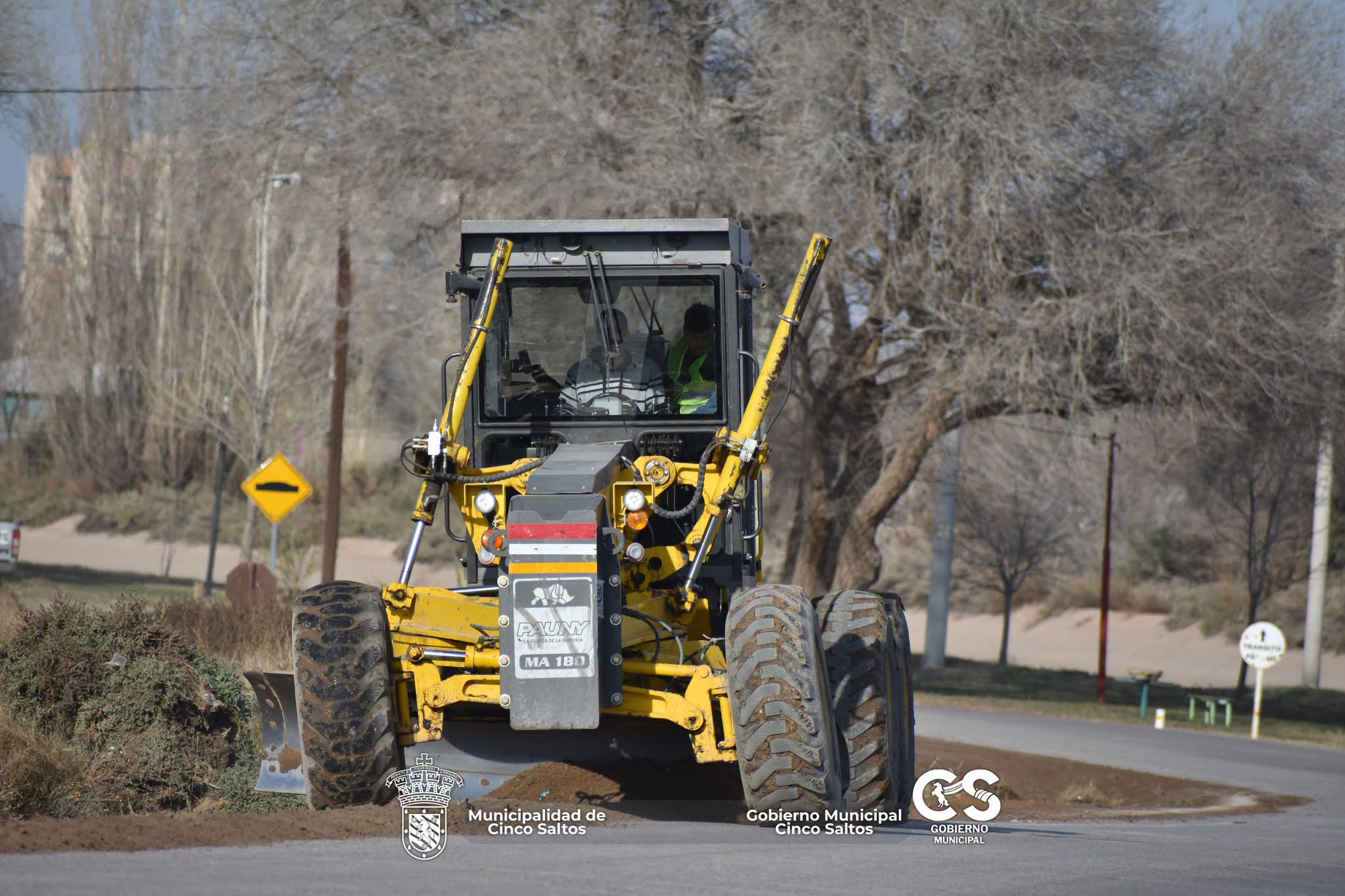 Limpieza y mantenimiento en Ruta Provincial N 70